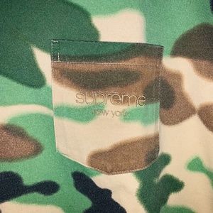 Supreme Over dyed Camo Tee